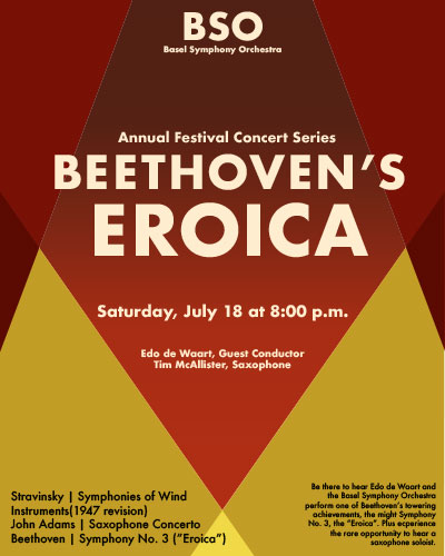 Poster for Beethoven's Eroica