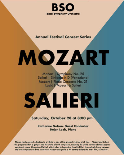Poster for Mozart and Salieri