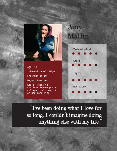 Page 8 of Awkward Silence Personas Research booklet